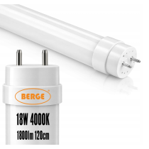 BERGE SADA Hermetické svietidlo s reflektorom 120cm 36W 3600lm 4000K + 2x LED žiarivky