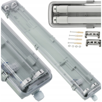 BERGE SADA Hermetické svietidlo s reflektorom 120cm 36W 5760lm 6500K + 2x LED žiarivky