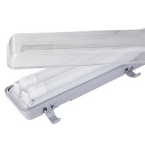 BERGE Hermetické svietidlo 150cm + 2x LED trubice 18W CW VOLT 3600lm