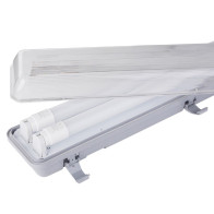 BERGE Hermetické svietidlo 150cm + 2x LED trubice 18W CW VOLT 3600lm