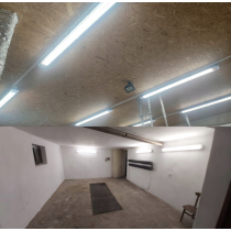 BERGE SADA Hermetická LED lampa 120cm 54W 5400lm 6000K + 3x Prémiové LED trubice