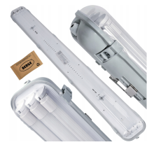 BERGE SADA Hermetická LED lampa 120cm 54W 8640lm 4000K + 3x Prémiové LED trubice