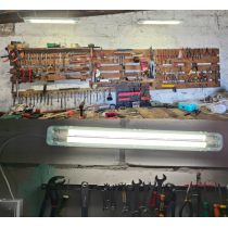 BERGE SADA Hermetická LED lampa 120cm 54W 8640lm 6500K + 3x Prémiové LED trubice