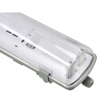 BERGE Sada LED svietidiel 120 cm, 36 W, 3600 lm, 4000 K, do garáže, s plechom