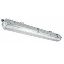 BERGE Sada LED svietidiel 120 cm, 36 W, 5760 lm, 6500 K, do garáže, s plechom