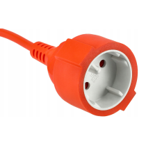 BERGE 30m predlžovací kábel pre záhradnú kosačku, dlhý, 230V, 2x1mm2, 13A, 2000W