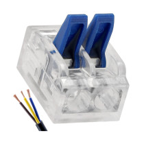 BERGE SADA 100 ks. Rýchlokonektor 2-vodičový rýchlokonektor 32A 0,2-4 mm 4KV Inštalácia 250V