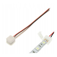 ECOLIGHT Konektor pre VODOVZDORNÝ LED pásik, klip, kábel 8mm