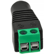 BERGE Sada konektorov DC 2,1 x 5,5 na pripojenie LED pásikov k napájaciemu zdroju