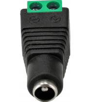 BERGE Sada konektorov DC 2,1 x 5,5 na pripojenie LED pásikov k napájaciemu zdroju