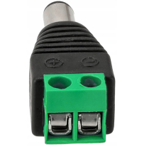 BERGE Sada konektorov DC 2,1 x 5,5 na pripojenie LED pásikov k napájaciemu zdroju