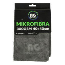 BERGE Mikrovláknová utierka 40x40 na sušenie a leštenie, hrubá 300g/m2, grafitová