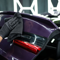 BERGE Mikrovláknová utierka 40x40 na sušenie a leštenie, hrubá 300g/m2, grafitová