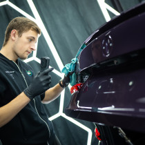 BERGE Mikrovláknová utierka 40x40 na sušenie a leštenie, hrubá 300g/m2, modrá