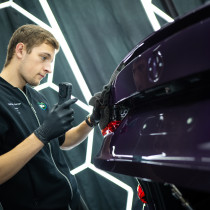 BERGE Mikrovláknová utierka 40x40 na sušenie a leštenie, hrubá 300g/m2, grafitová