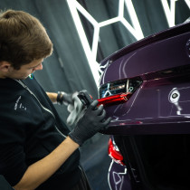 BERGE Mikrovláknová utierka 40x40 na sušenie a leštenie, hrubá 300g/m2, grafitová