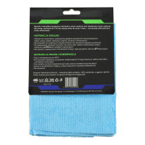 BERGE Mikrovláknová utierka 40x40 na sušenie a leštenie, hrubá 300g/m2, modrá