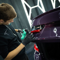 BERGE Mikrovláknová utierka 40x40 na sušenie a leštenie, hrubá 300g/m2, zelená