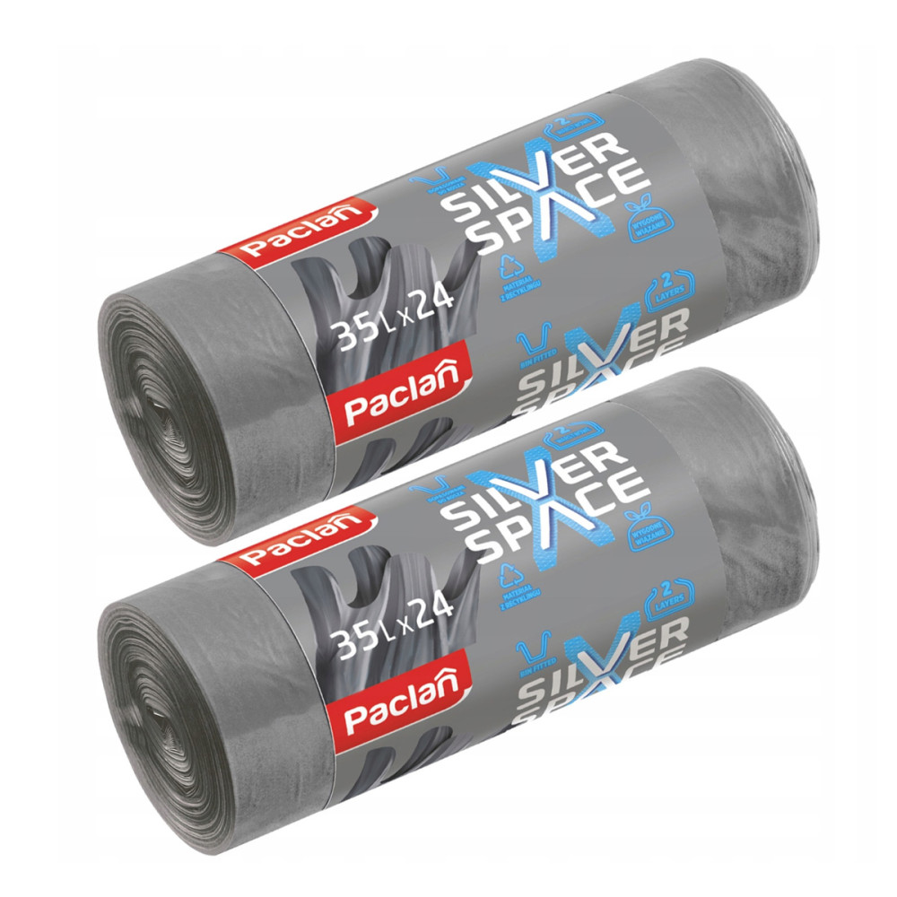 BERGE SADA 2X Vriec na odpad Strong Tied 35L 24 kusov