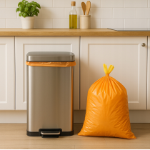 BERGE Voňavé vrecia na odpadky so sťahovacou šnúrkou 35 l, sada 20 kusov