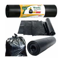 BERGE Vrecia na odpad BeeSmart 120 l, 10 kusov, silné, nehoriace, LDPE