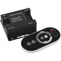 BERGE LED stmívač s dálkovým ovládáním pro pásky 18A 216W 12V 24V dotykový mono