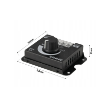 BERGE Stmívač LED pásků 12–24V DC Manuální 30A