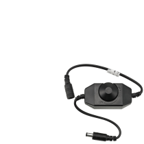 BERGE Stmívač LED pásků 12V/24V s nastavitelným potenciometrem 6A