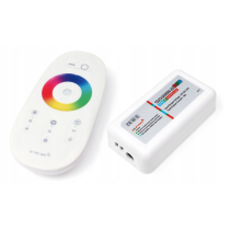 BERGE Dálkové ovládání pro RGB LED pásky s dotykovým ovládáním, více funkcí pro LED pásky, max. 216 W