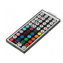BERGE Dálkové ovládání pro RGB LED pásky 6A 72W IR44 Infračervený ovladač 5-24V