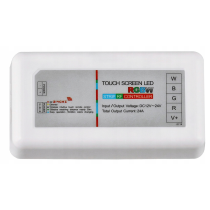 BERGE Ovladač LED RGB RGBW dálkové ovládání rádiový ovladač pro LED pásky 18A dotykový RF