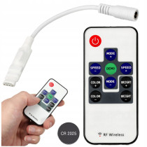 BERGE Ovladač stmívače LED pásků 5-24V 6A RF