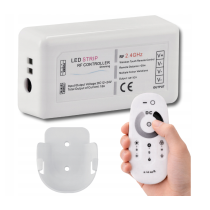 BERGE Stmívač LED pásků 12V 24V MONO dotykový dálkový ovladač 18A ovladač