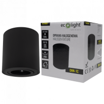 BERGE Halogenové stropní svítidlo LED trubice GU10 Pohyblivé bodové svítidlo, přisazené, černé