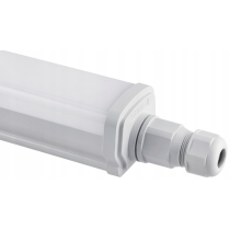 BERGE Hermetické LED svítidlo 30W 6500K 3600lm 120cm Phillips pro přisazenou montáž do garáže