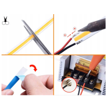 BERGE COB Neonový LED pásek 24V - 480D - 9W/m - IP20 - 990lm - 1m - neutrální bílá