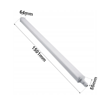 BERGE Hermetické LED svítidlo 46W 6500K 5600lm 150cm Phillips pro přisazenou montáž do garáže