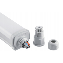 BERGE Hermetické LED svítidlo 46W 6500K 5600lm 150cm Phillips pro přisazenou montáž do garáže