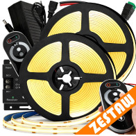 BERGE LED pásek sada 10m COB neonový 12V 320 diod 120W 8mm