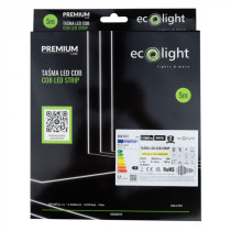 ECOLIGHT LED páska digitální COB 24V 5m 65W 3000K 1170lm digitální efekt tekoucí vody
