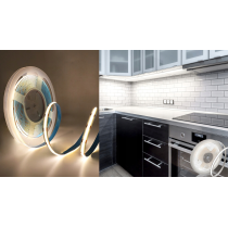 BERGE LED pásek sada 10m COB neonový 12V 320 diod 120W 8mm