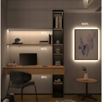 BERGE LED pásek sada 10m COB neonový 12V 320 diod 120W 8mm