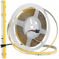 BERGE LED páska digitální COB 24V 5m 65W 4000K 1170lm digitální efekt tekoucí vody