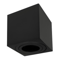 BERGE Přisazené halogenové trubicové LED stropní bodové světlo GU10, černé