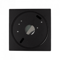 BERGE Přisazené halogenové trubicové LED stropní bodové světlo GU10, černé