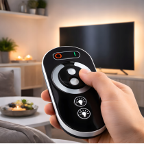 BERGE Sada COB Neon LED pásků 12V 5m 320 diod 60W 8mm Dálkové ovládání