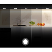 BERGE Sada COB LED pásku 12V 5m 60W - zdroj + stmívač + ovladač