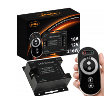 BERGE Sada COB Neon LED pásků 12V 5m 320 diod 60W 8mm Dálkové ovládání