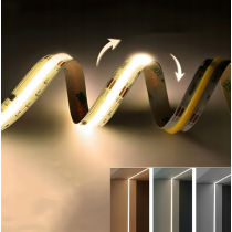 BERGE Sada digitálních LED pásků 5m COB 65W WS2811, regulátor, napájení 24V