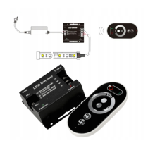 BERGE Sada COB Neon LED pásků 12V 5m 320 diod 60W 8mm Dálkové ovládání